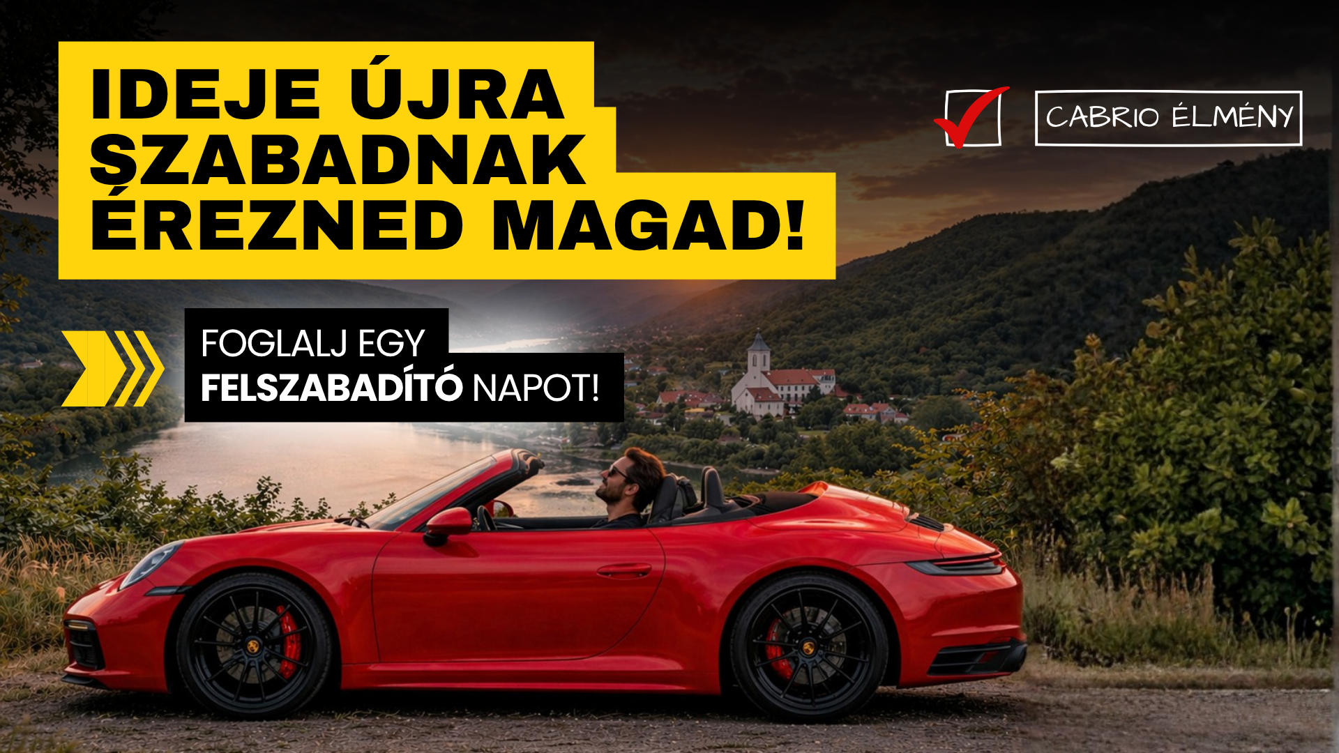 Cabrio élmény kampány kreatív